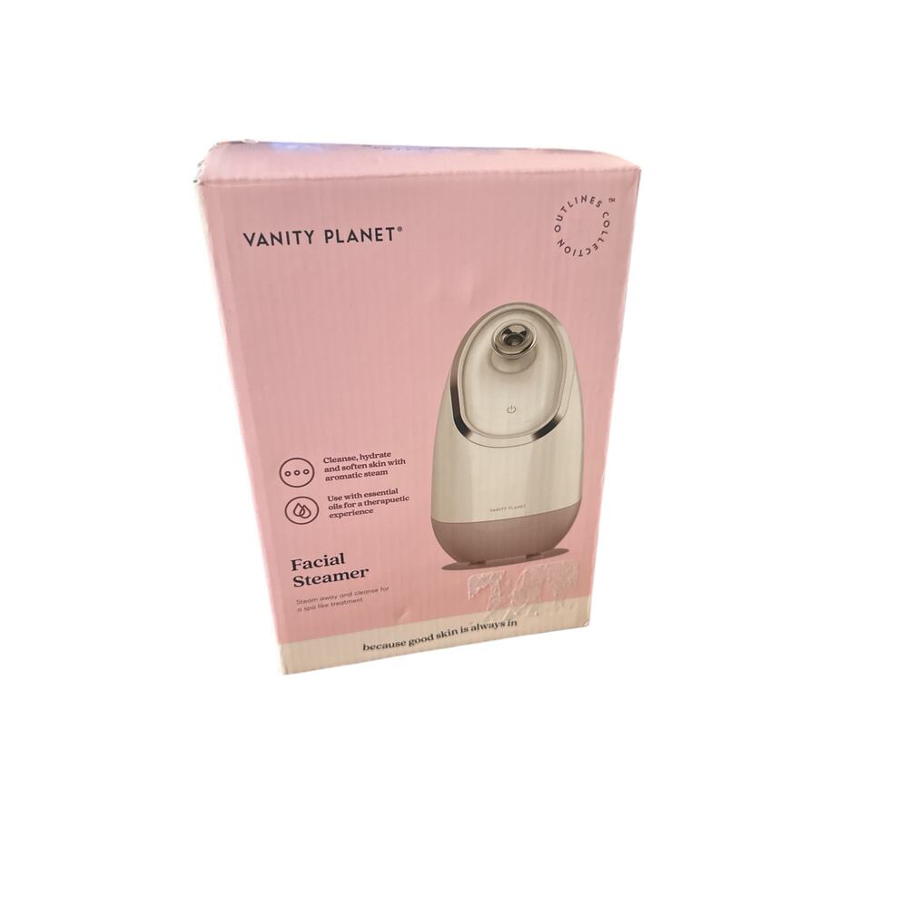 NEW Vanity Planet Aira Ionic Facial Steamer Spa Skincare Detox Skin Face